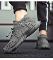 Men Trendy Octopus Sports Shoes Men Mesh Breathable Jogging Shoes Oversize Walking Shoes Male Footwear Mid-top Sock Sneakers