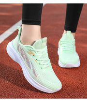 Women's Running Shoes Mesh Soft Sole Outdoor Sports Shoe Tennis Breathable Fashion Sneakers