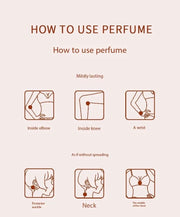 Luxury Women Perfume Floral Scent Romantic Fragrance Lingering Exudes Feminine Charm Women's Longlasting Fragrance Fresh Perfume