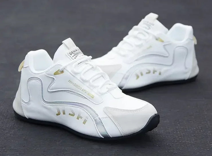 2024 Chunky Sneakers Men's Designer Soles Stylish Casual Leather Mesh Breathable Add To The Interior Platform Board Shoes