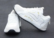 2024 Chunky Sneakers Men's Designer Soles Stylish Casual Leather Mesh Breathable Add To The Interior Platform Board Shoes