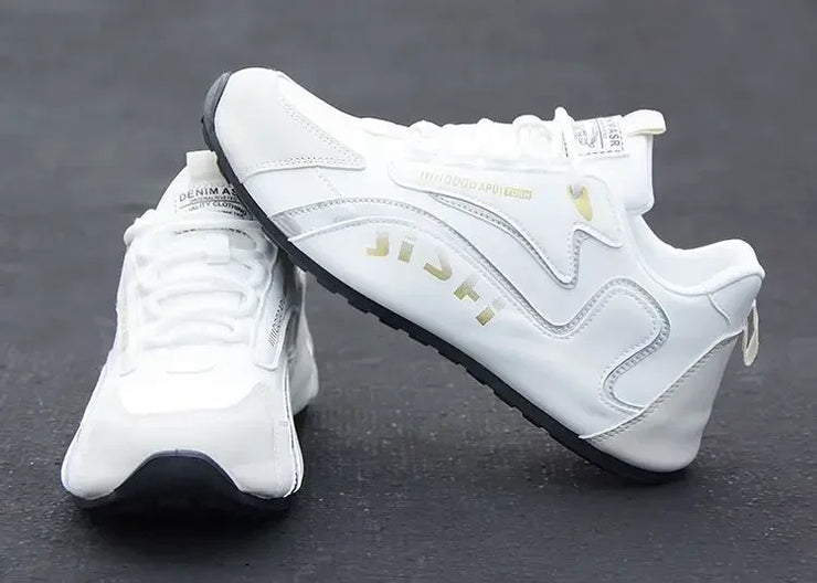 2024 Chunky Sneakers Men's Designer Soles Stylish Casual Leather Mesh Breathable Add To The Interior Platform Board Shoes