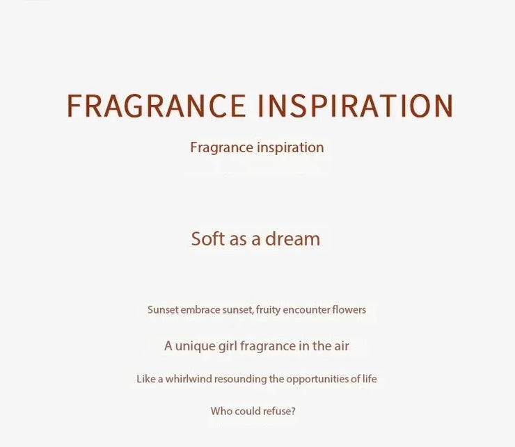Luxury Women Perfume Floral Scent Romantic Fragrance Lingering Exudes Feminine Charm Women's Longlasting Fragrance Fresh Perfume
