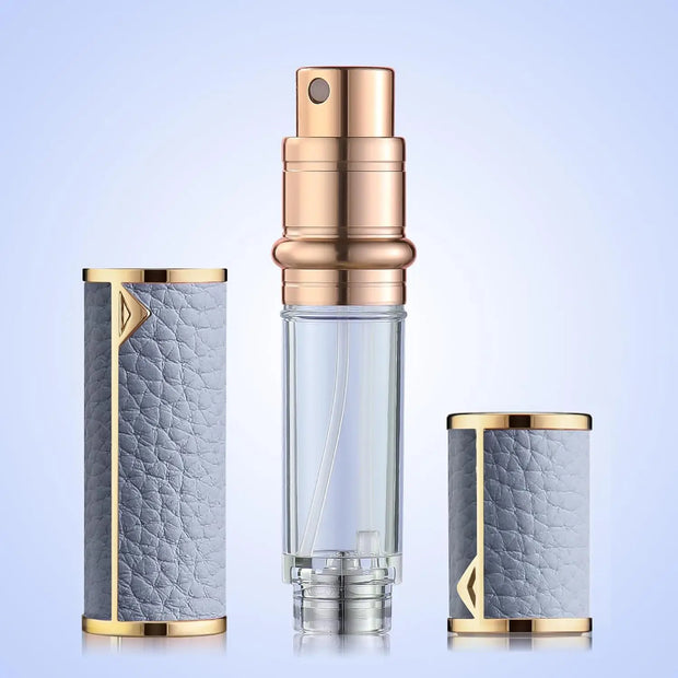 Perfume Travel Refillable Bottle 5ml Perfume Atomizer Bottle Portable Size Sprayer Bottle Luxurious Pocket Perfume Dispenser