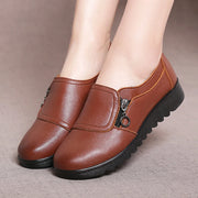 Elderly Walking Flat Shoes Breathable Thick Sole Sneakers Suitable for Going Beach Side Wear