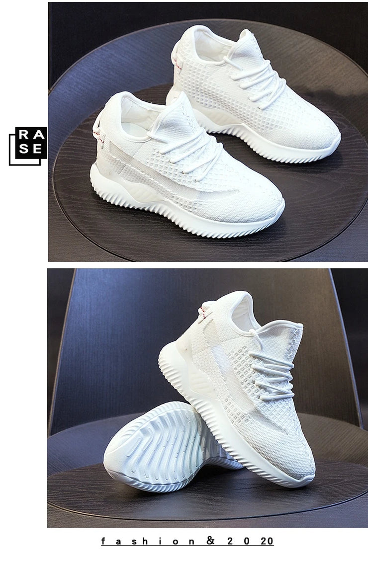 Fujin 2024 Women Summer Shoes New Sock Sneakers Platform Wedge Heel Dad Shoes Chunky Sneakers Pumps Breathable Comfy Shoes