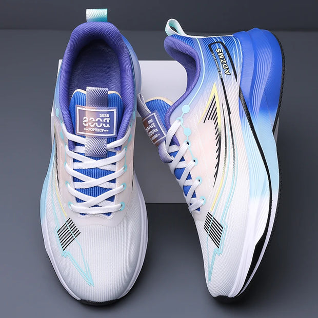 Men's Shoes Mesh Shoes Men's Lightweight Soft-Soled Running Shoes Spring and Summer Breathable Trendy Shoes Casual Non-Slip Spor