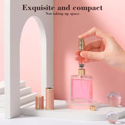 Perfume Travel Refillable Bottle 5ml Perfume Atomizer Bottle Portable Size Sprayer Bottle Luxurious Pocket Perfume Dispenser