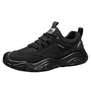 Sneakers for Men Fashion Lace Up Platform Shoe White Breathable Comfortable Male Sport Running Shoes Zapatillas 2025