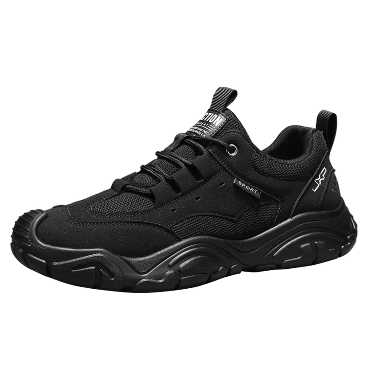 Sneakers for Men Fashion Lace Up Platform Shoe White Breathable Comfortable Male Sport Running Shoes Zapatillas 2025