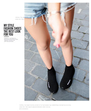 High-top Sock Sneakers Men Large Size 47 Women Sock Shoes Comfortable Breathable Casual Sport Shoes Lightweight Sneakers Male