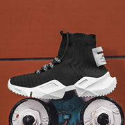 2025 New In Men's Retro Sock Sneakers High Top Chunky Men Shoes Breathable Thick Bottom Casual Shoes Zapatos De Hombre