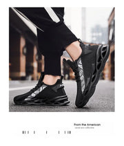 2025 New Men's Sneakers Mesh Breathable Running Shoes Fashion Outdoor Lace Up Sport Casual Shoes Lightweight Comfortable