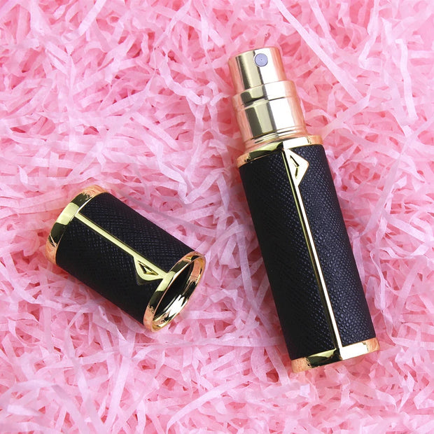 Mist Spray Bottle 5ml Perfume Atomizer Portable High Quality Steel Sprayer Suitable Boarding Tight Sealing Travel Perfume Spray