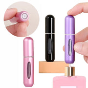8/5ml Perfume Atomizer Portable Liquid Container For Cosmetics Traveling Mini Aluminum Spray Alcochol Empty Refillable Bottle