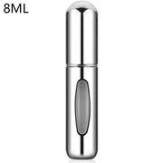 8/5ml Perfume Atomizer Portable Liquid Container For Cosmetics Traveling Mini Aluminum Spray Alcochol Empty Refillable Bottle