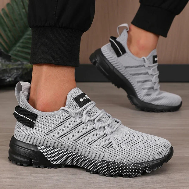 New Mesh Men's Running Shoes Outdoor Casual Walking Fashion Sports Shoes Breathable  Comfortable Training Tennis Shoes for Men