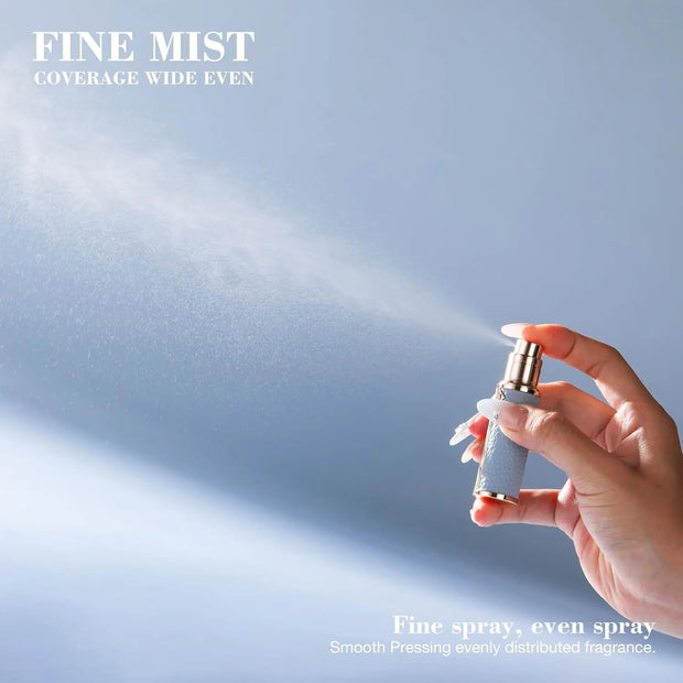 Perfume Travel Refillable Bottle 5ml Perfume Atomizer Bottle Portable Size Sprayer Bottle Luxurious Pocket Perfume Dispenser
