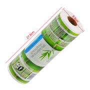 Reusable Bamboo Towels Home Kitchen Paper Towel 25pcs/Roll Washable Dish Cloths Washable Absorbent Clean Washing Towel