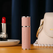 Louischanzl Perfume Atomizer Bottle magnet  Portable leather Sprayer for Boarding Tight Sealing Travel Perfume Spray gift 5ml