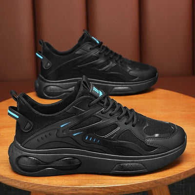 Men's Sneakers New Mesh Breathable Running Shoes Men's Casual Trendy Versatile Soft Sole Anti Slip Wear-resistant Men's Shoes