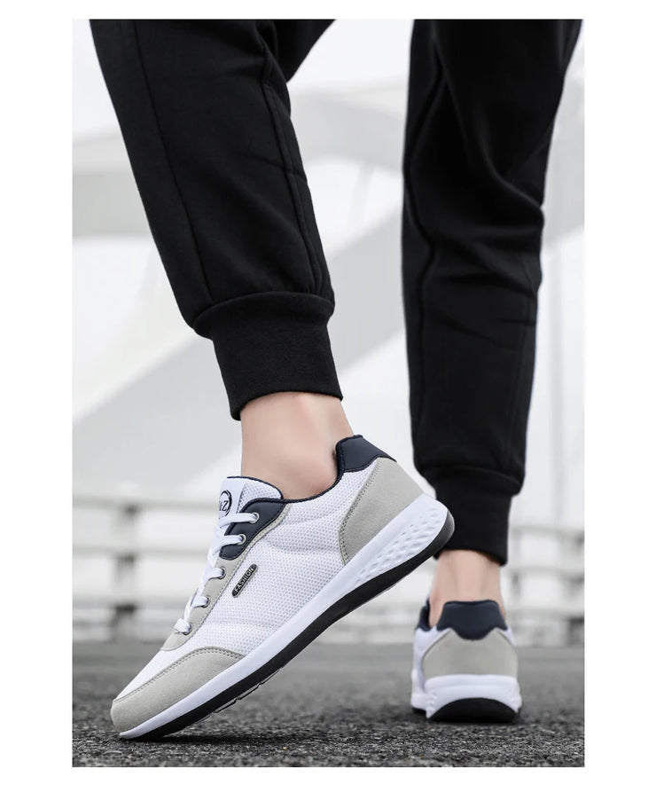 Men Running Shoes Trend Casual Shoes Fashion Mesh Breathable Leisure Male Sneakers Non-Slip Footwear Walking Men Jogging Shoes