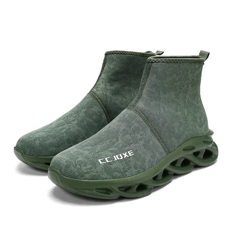 Socks Shoes for Men Black Sneakers Light Breathable Women Runing Shoes Outdoor Platform High Top Men Shoes New Unisex Sport Shoe