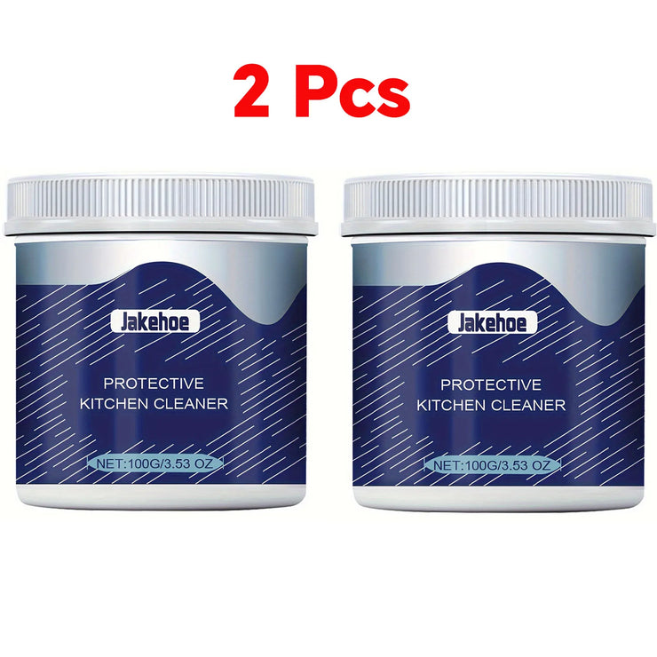 Powerful Kitchen Grease Cleaner Powder-Effective On Stainless Steel, Porcelain,Enamel,Painted Surfaces-Cleans Grease In Kitchen