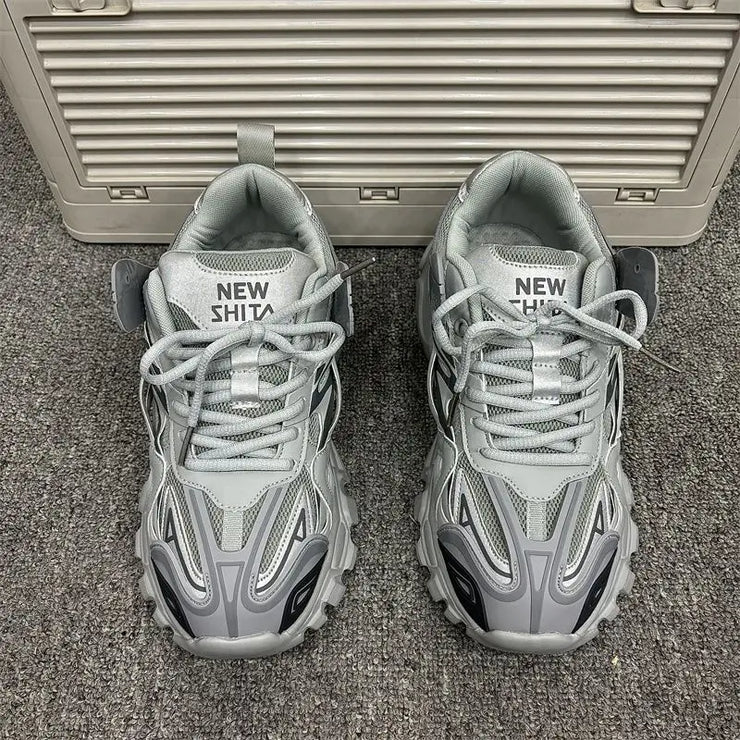 Chunky Sneakers Men Women Brand Designer Luxury Shoes Women's Casual Shoes Unisex Thick Sole Daddy Sneakers Girls Sports Shoes