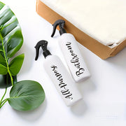 3pcs Portable Spray Bottle Refillable Plastic Bottle Cosmetics Alcohol Bottle Kitchen Bathroom Cleaning Spray Bottle