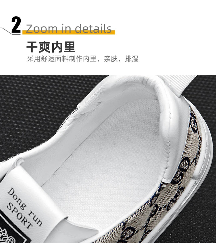 Luxury Black Men's Canvas Sneakers Designer Flat Vulcanized Shoes Men Low Top Casual Skateboard Shoes For Men Fashion Sneakers