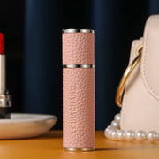 Louischanzl Perfume Atomizer Bottle magnet  Portable leather Sprayer for Boarding Tight Sealing Travel Perfume Spray gift 5ml